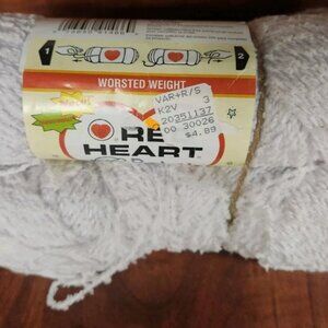 Red Heart Baby Teri Yarn Color Lilac Worsted 3 oz Set Of 3